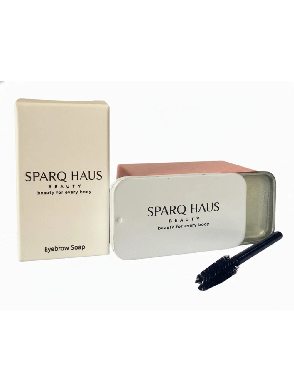 Sparq Haus Beauty Eyebrow Soap with Brush - Waterproof, Long Lasting